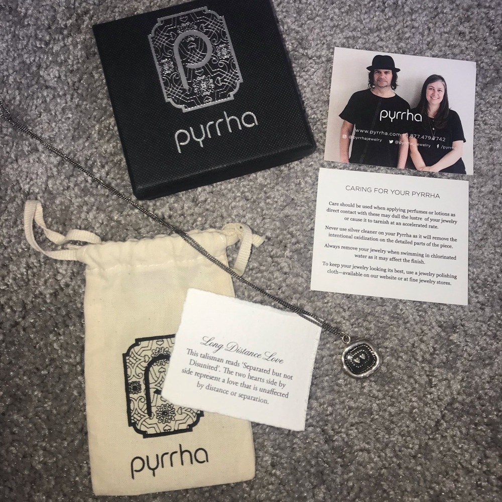 Brand new Pyrrha long distance necklace